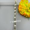 Venta directa estilo pequeño y fragante encaje de seda dorado y plateado con accesorios de encaje de perlas para uñas estilo étnico ropa Han equipaje sombrero zapatos accesorios