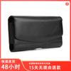Comercio exterior para iPhone14 cinturón de uso riñonera patrón de cuero tarjeta 4.7 5.5 6.3 pulgadas cubierta protectora universal