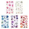 Pegatinas de Material de Diario Transparentes Temática del Mar Claro, Frescas y Simples Estilo Ins Concha de Perla Oceánica Impermeables Pegatinas Decorativas de Mascota