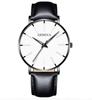 Explosões TikTok Relógio Geneva Estilo Coreano Casual Relógio Simples Pulseira Relógio de Pulso Quartzo Comércio Exterior Relógio Masculino