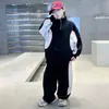 Roupa de Outono para Meninos 2025 Novo Conjunto Elegante de Outono para Crianças Maiores Camisa Polo para Meninos Roupa Esportiva Outono e Primavera Tendência
