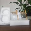 Frasco de Almacenamiento de Vidrio Transparente Bote para Té Almacenamiento Frasco Sellado Frasco para Condimentos para Té de Flores Frasco para Especias para Fruta Seca Sellado a Prueba de Humedad