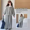 Conjunto de Sudadera para Niñas Primavera y Otoño 2026 Nuevo Casual Estilo Coreano Conjunto de Sudadera de Dos Piezas para Niñas Mayores