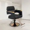 Silla de peluquería de lujo de alta gama Dongkai, silla de barbero de cuero PU de color ajustable y altura ajustable para salones de peluquería