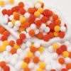 Poliéster Color Alta Elasticidad Pompon Bola de Felpa Pequeña Niños de Jardín de Infancia DIY Decoración Hecha a Mano Material Accesorios Pompon Pequeño