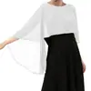 Chal de Gasa 100D Transfronterizo Europeo y Americano Amazon Chal Ligero para Mujer Simple Hueco Agujero Redondo Chal Ajuste Holgado