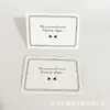 Tarjetas de Felicitación Pre-hechas Rosa Azul Lazo Plegada Tarjeta Pequeña Caja de Regalo Tarjeta de Felicitación Pequeña Tarjeta de Mensaje de Bendición Tarjeta de Mensaje de Agradecimiento