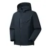 Ropa de Exterior Impermeable y a Prueba de Viento Live New para Hombre y Mujer Chaqueta Traje de Montañismo Cortavientos Transpirable Chaqueta Deportiva
