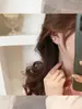 Pendientes de perla de tulipán pendientes Diseñador de Corea del Sur diseño original 2022 nueva moda pendientes de temperamento con sensación de alta gama
