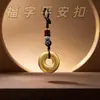 Estilo étnico chino aleación joyería calabaza llavero colgante collar decoración regalo al por mayor para hombres y mujeres