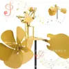 Produtos Novos Transfronteiriços Moinho de Vento Baterista de Metal Feito à Mão Moinho de Vento Baterista de Metal Decoração
