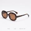 T7104 Gafas de Sol Polarizadas TR90 Transfronterizas Europeas y Americanas Gafas de Sol para Mujer Marco Grande Lisas Nuevas Ins Celebridad de Internet Retro