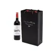 Venda Direta da Fábrica Sacolas Duplas para Vinho, Sacolas de Presente para Vinho em Papel Kraft Espessado, Sacolas de Embalagem para Presentes Empresariais