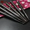 Fabricantes Atacadistas da Marca de Dumpling de Madeira de Canto Caneta Massageadora Ponta de Chifre de Búfalo Preto Artesanato Altamente Polido à Mão