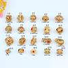 Accesorios de Oro Antiguo con Cuentas Estilo Nepalés Artesanía de Oro Arena DIY Joyería Pulsera Cuerda de Mano Accesorios Cuentas Separadas Cuentas Sueltas
