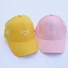2025 Amazon Transfronterizo Primavera y Verano Niños Algodón Puro Seis Piezas Gorra de Malla Gorra Publicitaria de Corona Dura con Logo Impreso en el Logo Botón de Moda