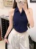 Ropa Interior de Verano para Mujer con Almohadillas para el Busto, Nuevo Estilo Coreano Ins Dulce Sexy Sexy con Hombros Descubiertos para Fondo y Envoltura de Busto