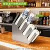 Suporte de Copo para Milk Tea em Aço Inoxidável Suporte de Copo para Café Bar Porta-Copos Descartáveis Porta-Palitos Porta-Guardanapos Comercial