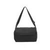 Bolsa de Ombro Grande Capacidade Cor Sólida Simples Casual Nova Moda Primavera 2026 Bolsa de Mão Versátil Elegante Estilo Coreano Tendência Bolsa Transversal