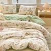 Colcha de Terciopelo de Frijol para Niños, Colcha Engrosada de Invierno, Colcha Cálida Individual para Dormitorio, Colcha de Primavera y Otoño, Colcha de Algodón para Todas las Estaciones, Esterilla para Cama