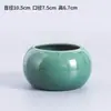 Cerámica Ge Planta de Bambú Suculenta Maceta Cerámica Oficina Estilo Chino Planta Verde Flor Maceta Bonsái Venta al por Mayor Tipo de Escritorio