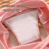 Roupa Íntima de Algodão Puro Roupa Íntima de Algodão Branco de Cintura Alta para Estudantes do Ensino Fundamental Meninas Cor Sólida Doce Calcinhas para Mulheres Gordinhas