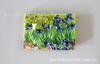 Imanes de Nevera Clásicos de Pintura al Óleo de Van Gogh de Resina 3D Noche Estrellada Girasol Flor de Iris Relieve Pegatinas Magnéticas en Stock