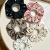 Scrunchie de Seda com Manchas Atacado Pãozinho Estilo Preguiçoso Laço de Cabelo Laço de Cabelo Laço de Cabelo Corda de Cabelo Laço de Cabelo