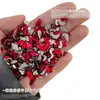 Decorações para Nail Art de Fundo Plano, Tamanhos Mistos, Strass Coloridos Irregulares da Moda, Strass Patchwork Dopamina, Decorações de Unhas DIY