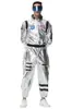 Nuevo Disfraz de Piloto de Traje Espacial de Andariego de Carnaval de Halloween Cos Palabra Traje de Navegante Ropa de Astronauta