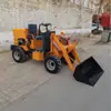 Fabricantes Fornecem Mini Carregadeiras de Nova Energia para Fazendas Agrícolas, Mini Carregadeiras de Tração nas Quatro Rodas para Canteiros de Obras e Carregadeiras Elétricas