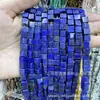 Contas Naturais Quadradas Pedra Ágata Cristal Contas Soltas Contas Quadradas de Ângulo Reto Cubo de Açúcar Acessórios para Joias DIY