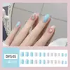 Uñas postizas estampadas cortas, medianas y largas de fábrica, con diseño de armadura, productos terminados en caja, venta al por mayor, se pueden personalizar según muestras