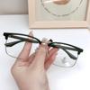 H6607 nuevo negocio casual retro moderno montura de cejas montura de gafas Sven para hombre montura completa miopía se puede combinar