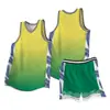 Chaleco Deportivo Transpirable de Secado Rápido Estilo Americano para Adultos Camiseta con Estampado Uniforme de Equipo de Competición para Estudiantes Universitarios Conjunto de Uniforme de Baloncesto Compra Grupal
