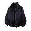 2026 Invierno Nuevo Chaqueta de Algodón para Hombre con Cuello Alto Maillard Talla Grande Ropa Exterior Chaqueta Cálida Holgada para Hombre Ropa de Algodón Hombre