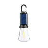 Luz Ambiental Solar LED para Camping al Aire Libre, Luz Recargable para Puesto Callejero, Bombilla de Filamento de Tungsteno, Luz con Gancho para Tienda
