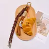 Llavero Popular de Peluche Agua Alcalina Gourmet Pan Mejor Amiga Mochila Escolar Colgante Lindo Venta al por Mayor Regalo de Cumpleaños para Estudiante