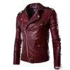 Chaqueta de Cuero para Hombre Transfronteriza Nueva Chaqueta de PU para Hombre Traje de Motociclista Europeo y Americano Chaqueta de Cuero con Forro Polar para Hombre AliExpress