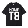 2025 Cantante Tate Mcrae Camiseta Musical T8 Unisex Camiseta Vintage de Verano Algodón Oversize Manga Corta