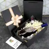 Caja de Regalo Negra Caja Vacía Día de San Valentín Práctica de Lujo Ligero Caja de Regalo Caja de Embalaje Caja de Papel