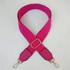 Nueva cinta de algodón de color sólido con correa larga de cuero PU ajustable para bolso de hombro cruzado accesorios correa de bolso correa estilo occidental