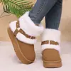 Chegada Nova Outono 2026 Comércio Exterior Tamanho Grande Feminino Casual Confortável Moda Europeia Americana Roupa Exterior Botas Tamanho Único