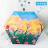 Compacto y Portátil Mini Peonía Protección Solar UV Paraguas Moda Paraguas de Sol Venta Directa Zhao Zhu You