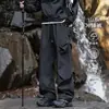 Pantalones de trabajo para exteriores resistentes al agua para hombre, diseño de pierna recta, adecuados para la primavera y el otoño de 2026, pantalones largos holgados y casuales