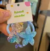 Lindos y brillantes accesorios para el cabello de poni Polly, lazo para el cabello, cuerda de goma para el cabello, cuerda para el cabello de dibujos animados para niñas, accesorios para el cabello con flequillo para niños
