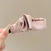 Artefacto para Coleta Alta Fija Pinza Banana Pinza para el Cabello para Mujeres Pinza de Garra de Gama Alta Exquisita para la Parte Posterior de la Cabeza Pinza para el Cabello Versátil con Lazo