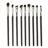 Nuevo Pincel Sombreador de Nariz con Forma de Hocino Único Negro Yanfang con Cerdas de Fibra Suave, Pincel de Maquillaje para Corrector, Iluminador y Sombra de Ojos