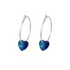 Plata esterlina s925 pendientes encantadores temperamento femenino pendientes de Corea del Sur pendientes de lujo ligero celebridad de Internet estudiante lindo simple combinable