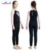 Traje de buceo infantil transfronterizo de 2,5 mm, de una pieza, de manga larga, resistente al frío, cálido, para niñas, para hacer snorkel y surf, traje de baño de invierno
